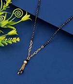 Gold Plated Chain Pandent Designer Mangalsutra For Women