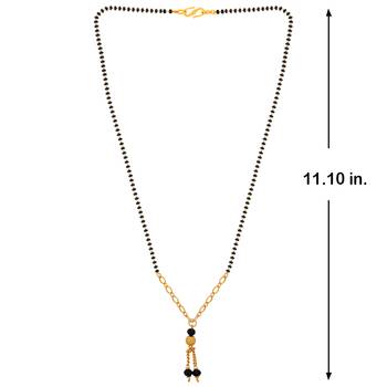 Gold Plated Chain Pandent Designer Mangalsutra For Women 4