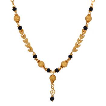 Stylish Gold Plated Chain Pandent Designer Mangalsutra For Women 3