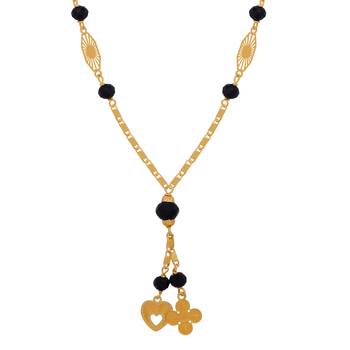 Gold Plated Jewellery Delicated Pandent Mangalsutra For Women 3