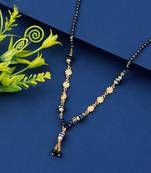 Stylish Gold Plated Jewellery Delicated Necklace Mangalsutra For Women