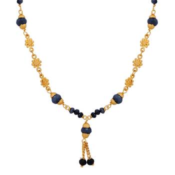 Stylish Gold Plated Jewellery Delicated Necklace Mangalsutra For Women 3