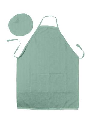 Kimora Apron Grn With Cap 2