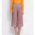 Orange printed Polyester Culottes