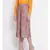 Orange printed Polyester Culottes