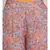 Orange printed Polyester Culottes