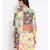 Yellow printed POLYESTER Dress