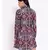 Purple printed POLYESTER Dress