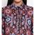 Purple printed POLYESTER Dress