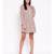 White printed POLYESTER Dress