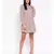 White printed POLYESTER Dress