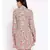 White printed POLYESTER Dress