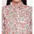 White printed POLYESTER Dress