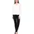 White plain Polyester Top