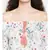 White printed Viscose Top