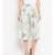 White printed Polyester Culottes