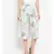 White printed Polyester Culottes