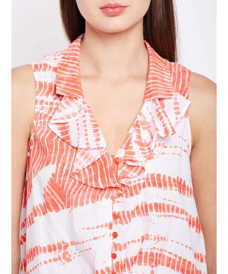 Multicolor printed Cotton Shirt