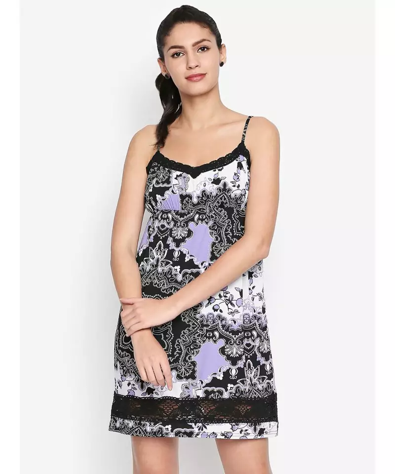 Multicolor printed Polyester Dress
