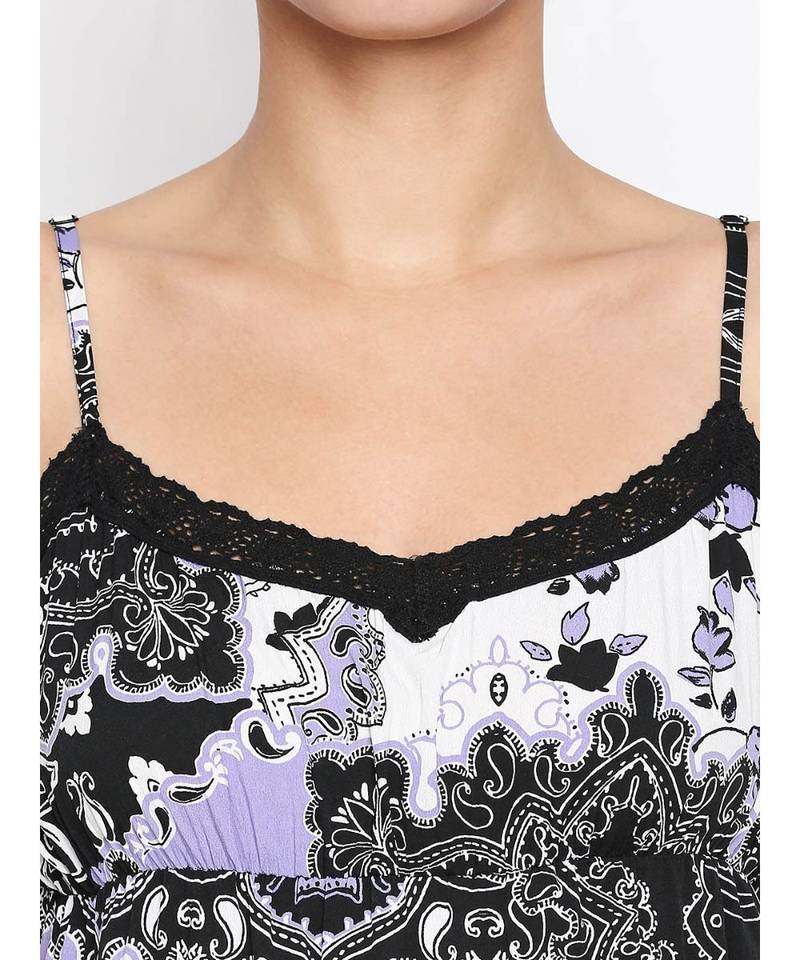 Multicolor printed Polyester Dress