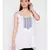 White plain Viscose Tunic