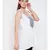 White plain Viscose Tunic