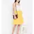 Yellow plain Cotton Skirt
