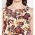 Beige printed VISCOSE Dress