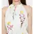 White printed Viscose Dress