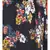 Black printed Polyester Pant