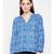 Blue printed Cotton Top