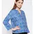 Blue printed Cotton Top