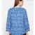 Blue printed Cotton Top