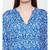 Blue printed Cotton Top