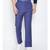 blue plain Cotton Pant