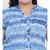 Blue printed Viscose Dress