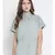 Green plain Cotton Shirt