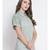 Green plain Cotton Shirt