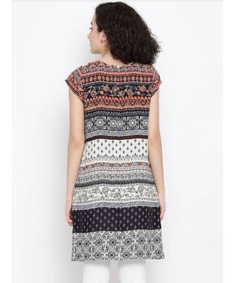 Black printed Viscose Tunic 4