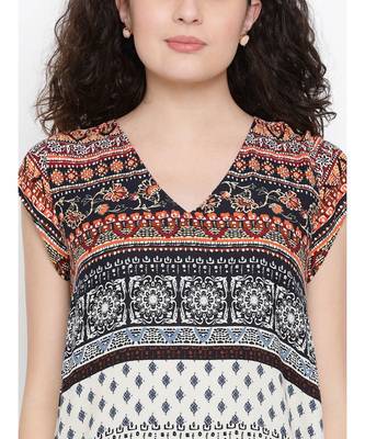 Black printed Viscose Tunic 5