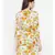 White printed Viscose Dress