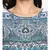 White printed Polyester Dress