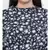 Blue printed Polyester Dress
