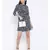 Blue printed Polyester Dress