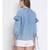 Blue plain Cotton Top
