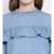 Blue plain Cotton Top