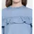 Blue plain Cotton Top