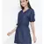 blue plain Cotton Dress