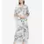 White printed POLYESTER Dress