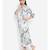 White printed POLYESTER Dress